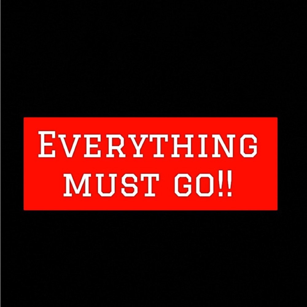 EVERYTHING MUST GO!! MYSTERY ITEM!